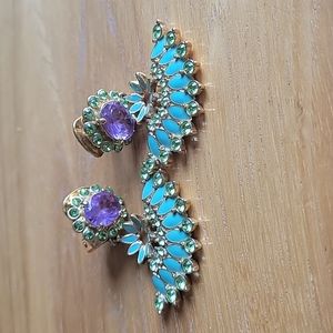 Nolan Miller clip earrings